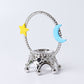 3" Metal Crown Design Stand Wholesale Crystals USA