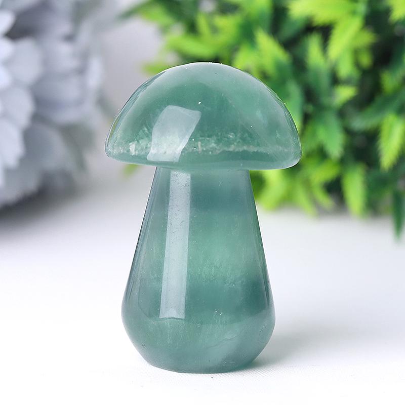 2" Fluorite Mushroom Crystal Carvings Wholesale Crystals USA