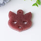 2" Fox Face Crystal Carvings Wholesale Crystals USA