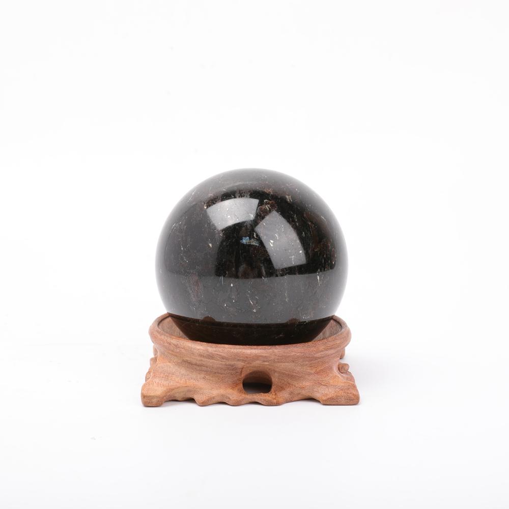 Astrophlite Sphere With Wooden Stand 1 Set Wholesale Crystals USA