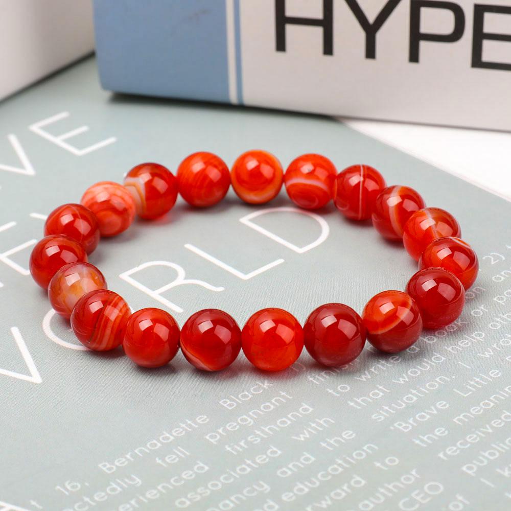 10.5mm Sardonyx Bracelet Wholesale Crystals USA