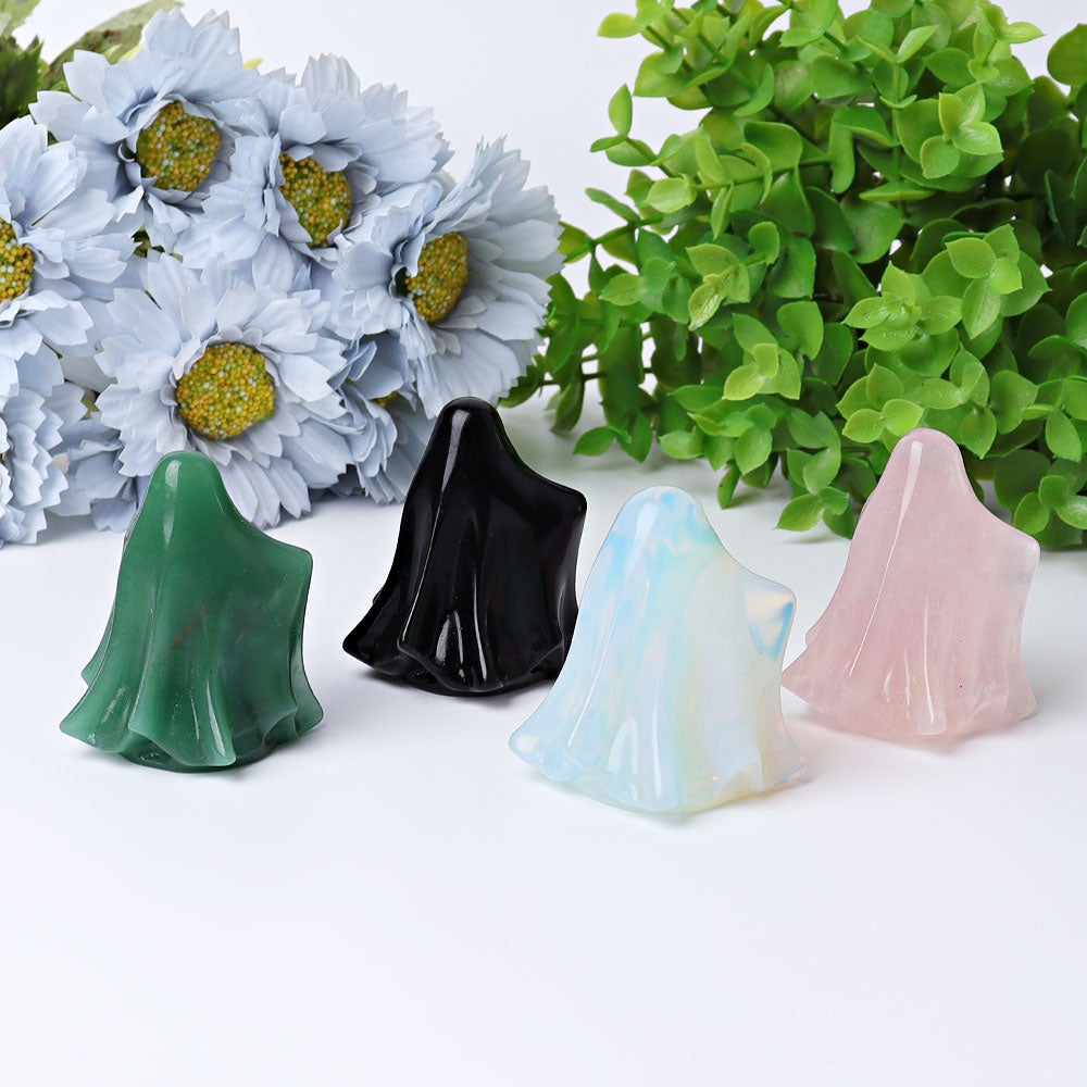 2.2" Ghost Crystal Carvings Wholesale Crystals USA