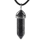 Natural Semi-Precious Gemstone Crystal Healing Hexagonal Point Chakra Pendant Wholesale Crystals USA