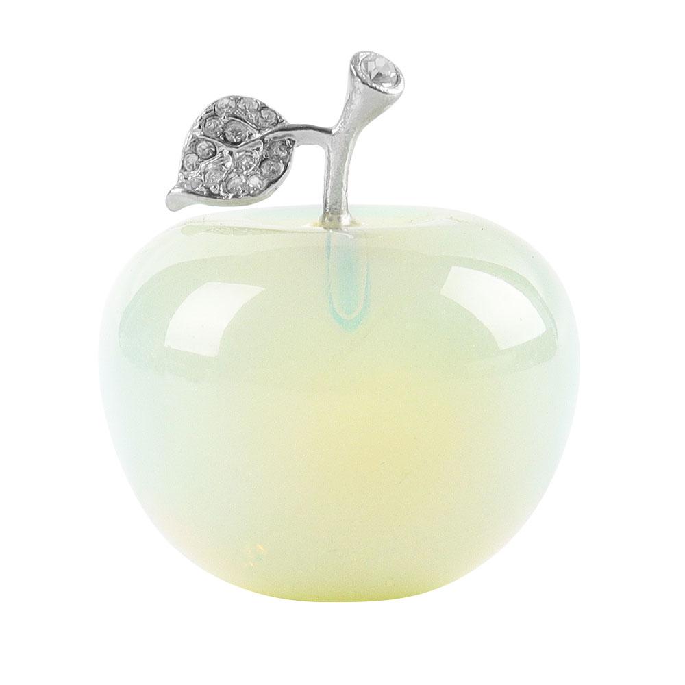 2" Crystal Carving Apple Wholesale Crystals USA