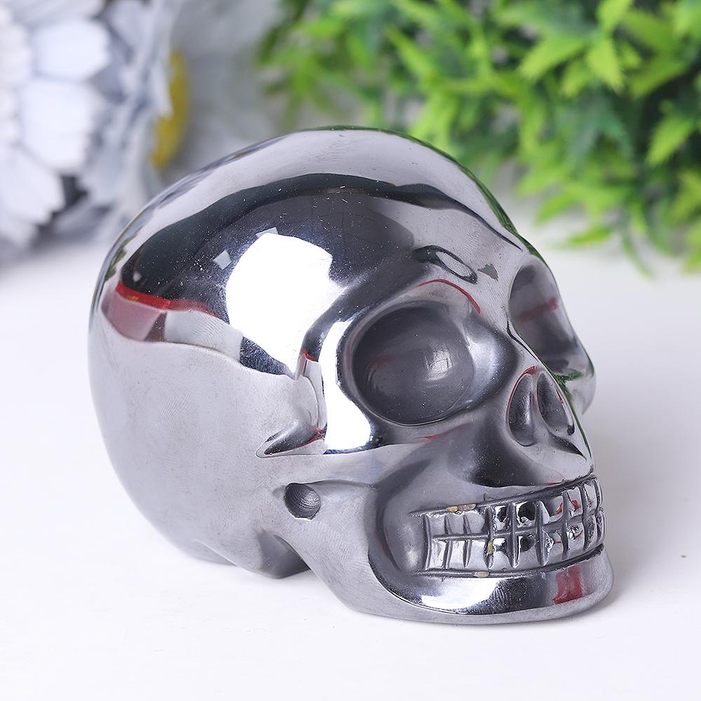 Terahertz Skull Hematite Carvings Wholesale Crystals USA