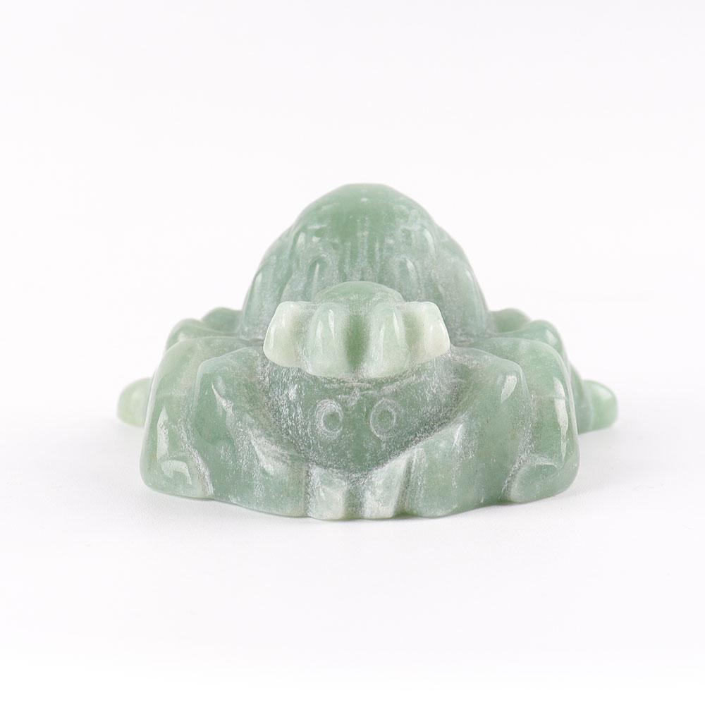Green Aventurine Crystal Carving Spider Wholesale Crystals USA