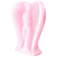 Large Hand Carved Pink Cat Eye Crystal Angel Statue for Home Decoration Wholesale Crystals USA