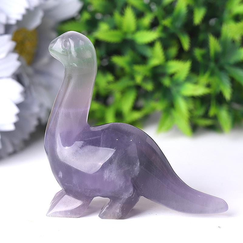 3" Hot Sale Crystal Dinosaurs Carving Natural Crystal Carving for Collection Wholesale Crystals USA