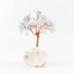 Aquamarine Chips Lucky Tree Free Form