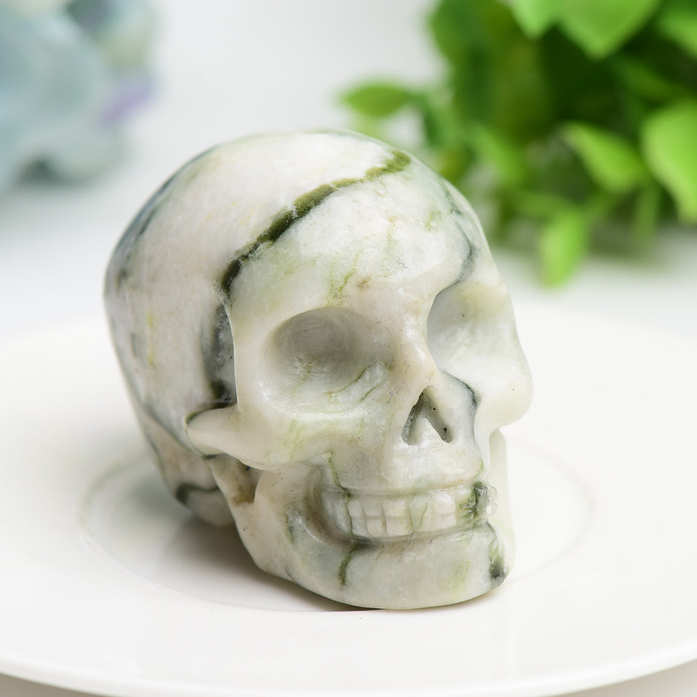 2.3” Mixed Crystal Skull for Bulk Wholesale Wholesale Crystals USA