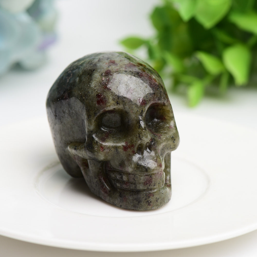 2.3” Mixed Crystal Skull for Bulk Wholesale Wholesale Crystals USA