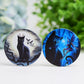 2.1" Agate Slice with Printing Wholesale Crystals USA