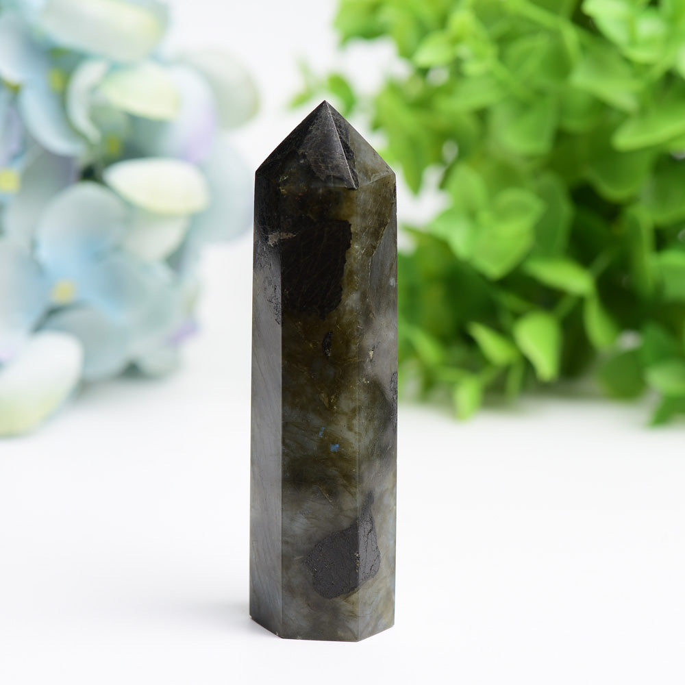 2.5"-4.5" Labradorite Point Bulk Wholesale  Crystals USA