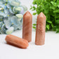 2.5"-4.0" Red Flower Agate Crystal Point Bulk Wholesale  Crystals USA