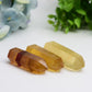 2.5"-4.5" Yellow Fluorite Crystal Points Bulk Wholesale  Crystals USA