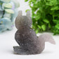 3.2"-4.2" Cluster Cat Crystal Carving Bulk Wholesale  Crystals USA
