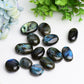 1.2"-2.0" Labradorite Palm Stone Bulk Wholesale  Crystals USA