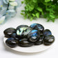 1.2"-2.0" Labradorite Palm Stone Bulk Wholesale  Crystals USA