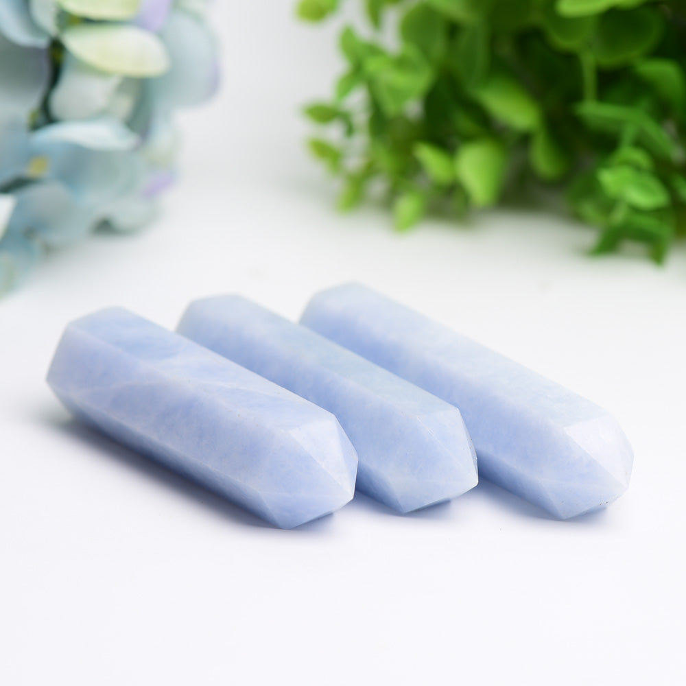 2.5"-4.5" Celestite Points Bulk Wholesale  Crystals USA