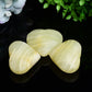 2.2" Afghan Jade Heart Crystal Carving Bulk Wholesale Wholesale Crystals USA