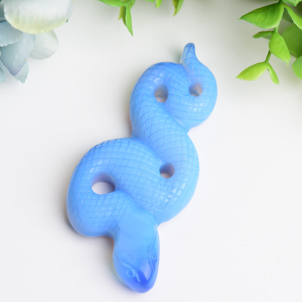 4.0" Snake Crystal Carving Wholesale Crystals USA