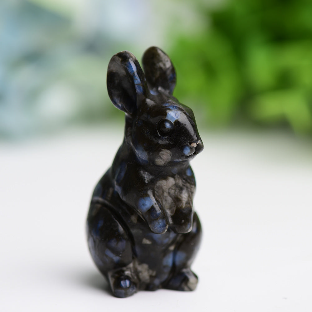 2.2" Rabbit Crystal Carving Wholesale Crystals USA