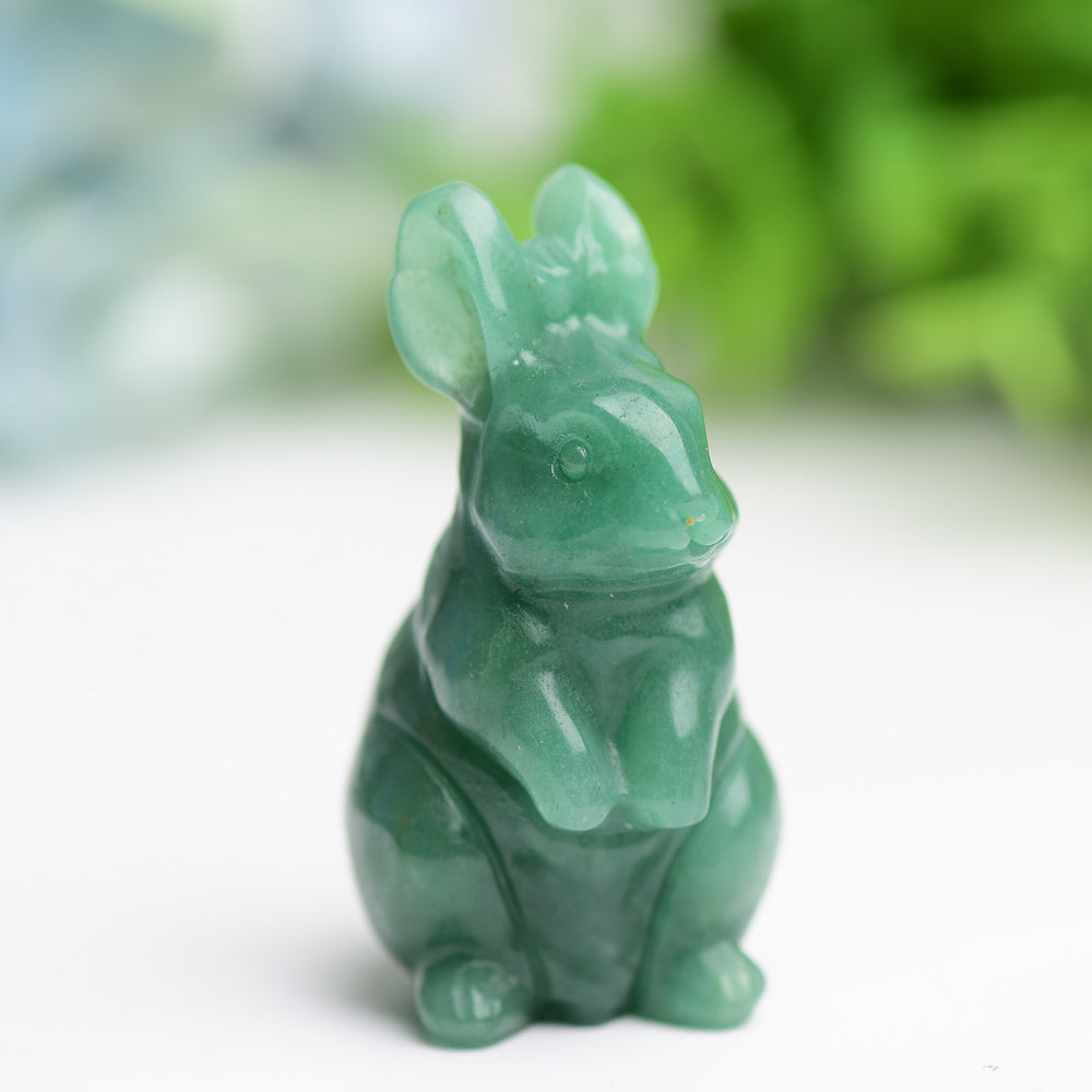 2.2" Rabbit Crystal Carving Wholesale Crystals USA