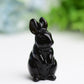 2.2" Rabbit Crystal Carving Wholesale Crystals USA