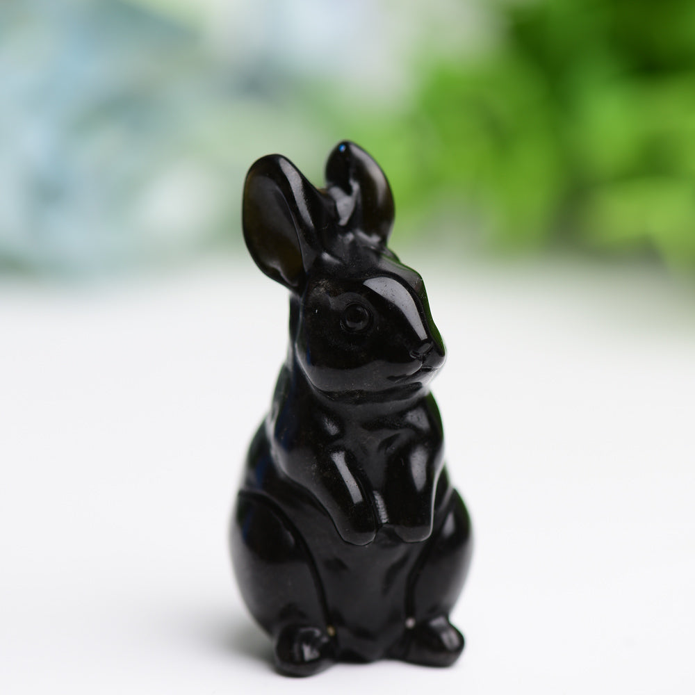 2.2" Rabbit Crystal Carving Wholesale Crystals USA