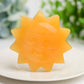 2.4" Mixed Crystal Sunflower Carving Bulk Wholesale  Crystals USA