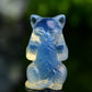 1.9" Opalite Cat 'Hear No Evil, Speak No Evil, See No Evil' Crystal Carving Wholesale Crystals USA