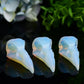 3.0" Opalite Roven Skull Crystal Carving Wholesale Crystals USA