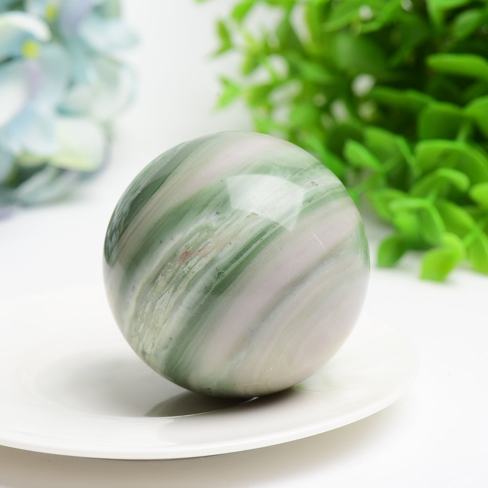 2.3"-2.5" Brizillian Jasper Sphere Bulk Wholesale  Crystals USA