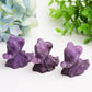 2.7" Purple Lepidolite Zero Dog Bulk Wholesale  Crystals USA
