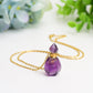Mixed Crystal Necklace with Perfume Bottle  Crystals USA