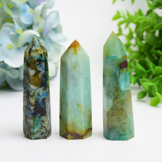 2.5"-4.0" Phoenix Grow with Azurite Crystal Point Bulk Wholesale  Crystals USA