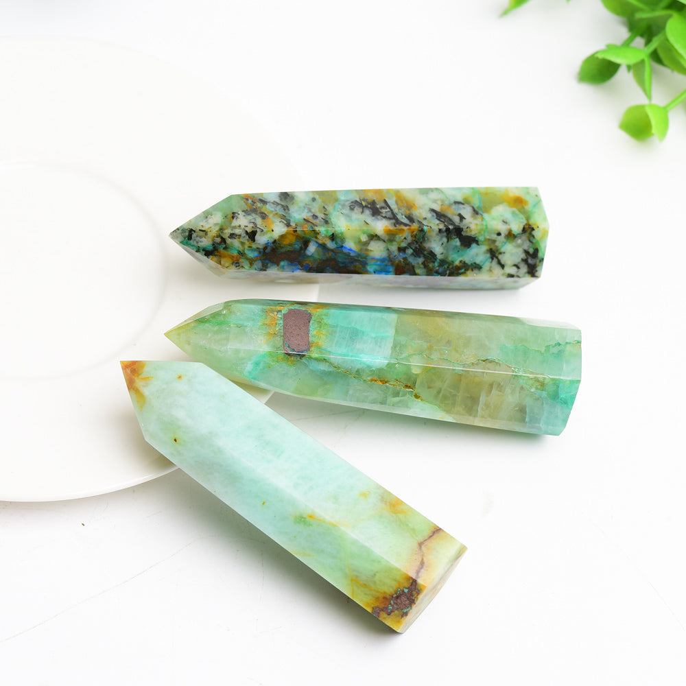 2.5"-4.0" Phoenix Grow with Azurite Crystal Point Bulk Wholesale  Crystals USA