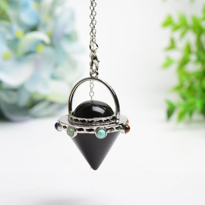 Mixed Crystal New Design Arrow Head Pendulum Bulk Wholesale  Crystals USA