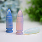 2.0"-2.7" Blue Pink Opalite Bullet Crystal Carving Wholesale Crystals USA
