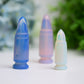 2.0"-2.7" Blue Pink Opalite Bullet Crystal Carving Wholesale Crystals USA