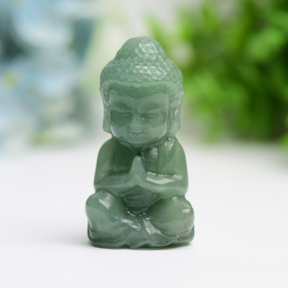 2.3" Buddha Crystal Carving Wholesale Crystals USA