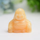 1.4" Mixed Crystal Buddha Crystal Carving Free Form Wholesale Crystals USA