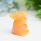 1.5" Rabbit Animal Crystal Carving Wholesale Crystals USA