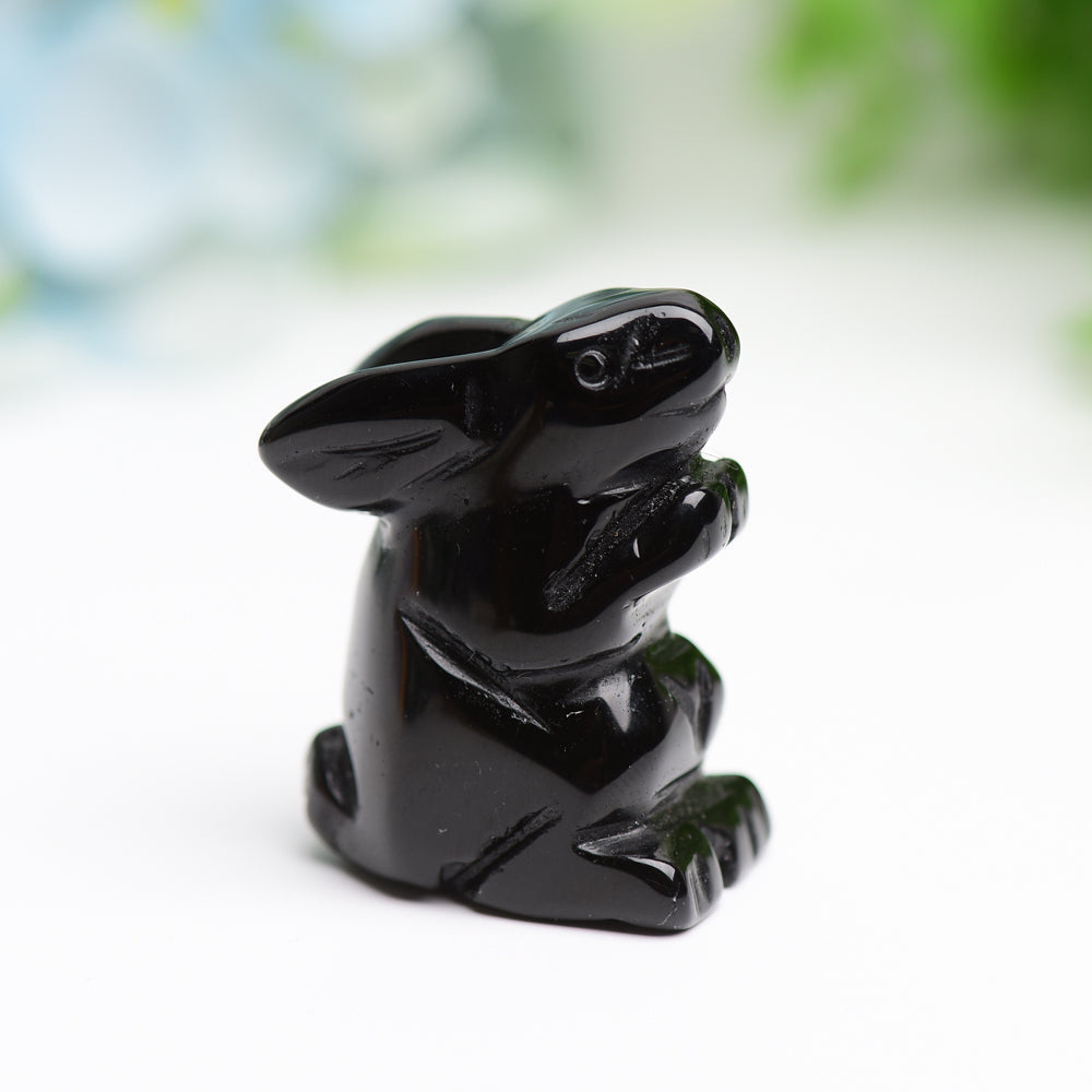 1.5" Rabbit Animal Crystal Carving Wholesale Crystals USA