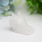 1.8" Mixed Crystal Dragon Head Animal Crystal Carving Wholesale Crystals USA