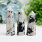 2.5"-4.5" Black Moon Stone Crystal Point Bulk Wholesale Wholesale Crystals USA
