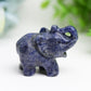 2.0" Mixed Crystal Elephant Animal Crystal Carving Wholesale Crystals USA