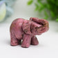 2.0" Mixed Crystal Elephant Animal Crystal Carving Wholesale Crystals USA