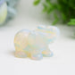 2.0" Mixed Crystal Elephant Animal Crystal Carving Wholesale Crystals USA