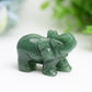 2.0" Mixed Crystal Elephant Animal Crystal Carving Wholesale Crystals USA